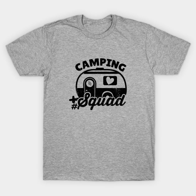 Camping Squad T-Shirt by BadrooGraphics Store